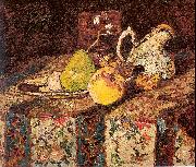 Monticelli, Adolphe-Joseph Still Life with White Pitcher oil on canvas